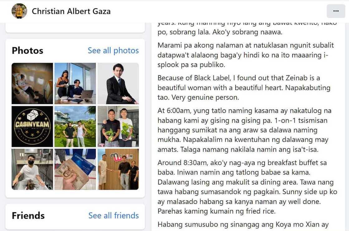 Xian Gaza, ikinuwento kaganapan nung mag-bonding umano sila ni Zeinab Harake: "Lumabas kanyang tunay na kulay" Xian Gaza, ikinuwento kaganapan nung mag-bonding umano sila ni Zeinab Harake: "Lumabas kanyang tunay na kulay"