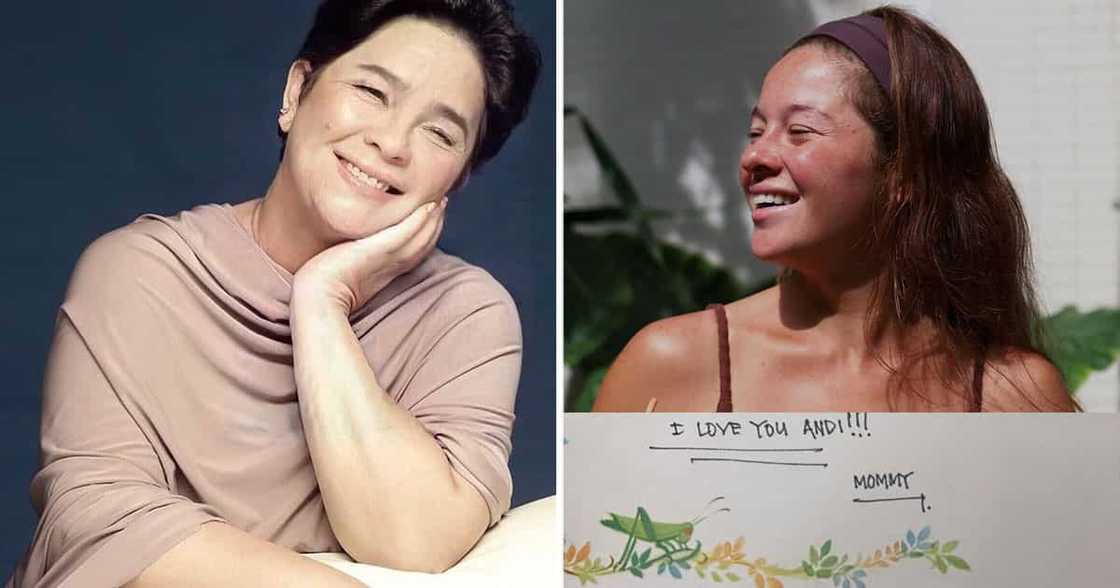 Andi Eigenmann, ibinahagi ang lumang liham sa kanya ng yumaong si Jaclyn Jose: "I love you Andi"