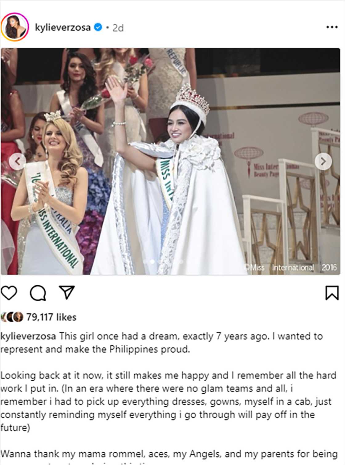 Kylie Verzosa, inalala sa isang post ang pangarap niya noon: “I remember all the hard work I put in” Kylie Verzosa, inalala sa isang post ang pangarap niya noon: “I remember all the hard work I put in”