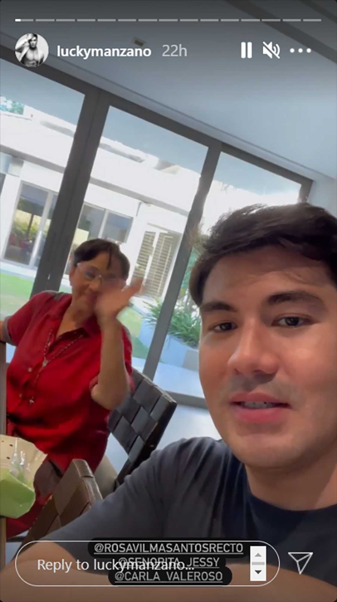 Luis Manzano invites his mother, Vilma Santos to join his next vlog Luis Manzano invites his mother, Vilma Santos to join his next vlog