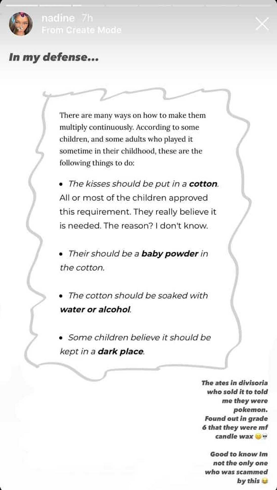 Nabiktima rin! Nadine Lustre, aminadong na-scam din ng mga ‘nanganganak’ na kisses noon Nabiktima rin! Nadine Lustre, aminadong na-scam din ng mga ‘nanganganak’ na kisses noon