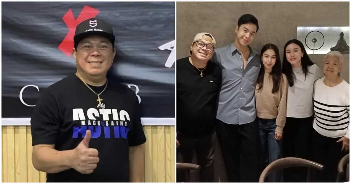 Dennis Padilla, muling nakasama sina Julia, Claudia, at Leon: "Love you all" Dennis Padilla, muling nakasama sina Julia, Claudia, at Leon: "Love you all"