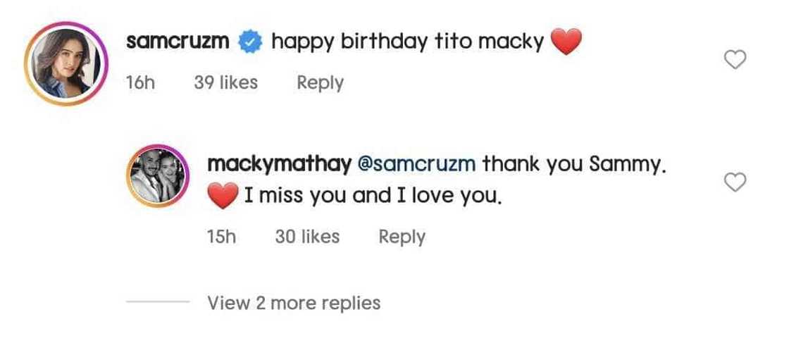 Anak ni Sunshine Cruz, binati ang kanyang 'Tito' Macky Mathay sa kaarawan nito