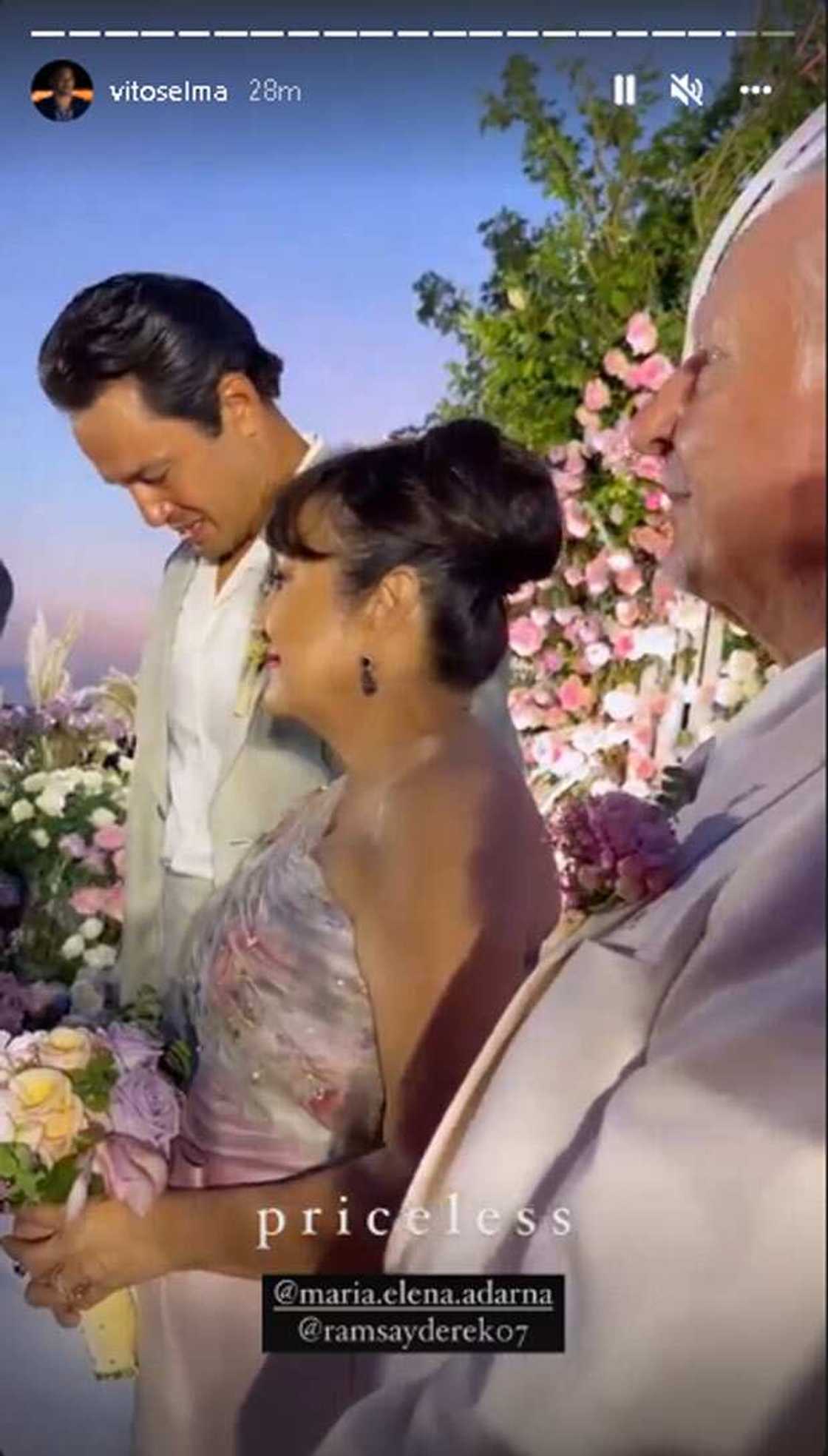 Derek Ramsay, emosyonal, talagang umiyak habang hinihintay si Ellen na maglakad sa aisle Derek Ramsay, emosyonal, talagang umiyak habang hinihintay si Ellen na maglakad sa aisle