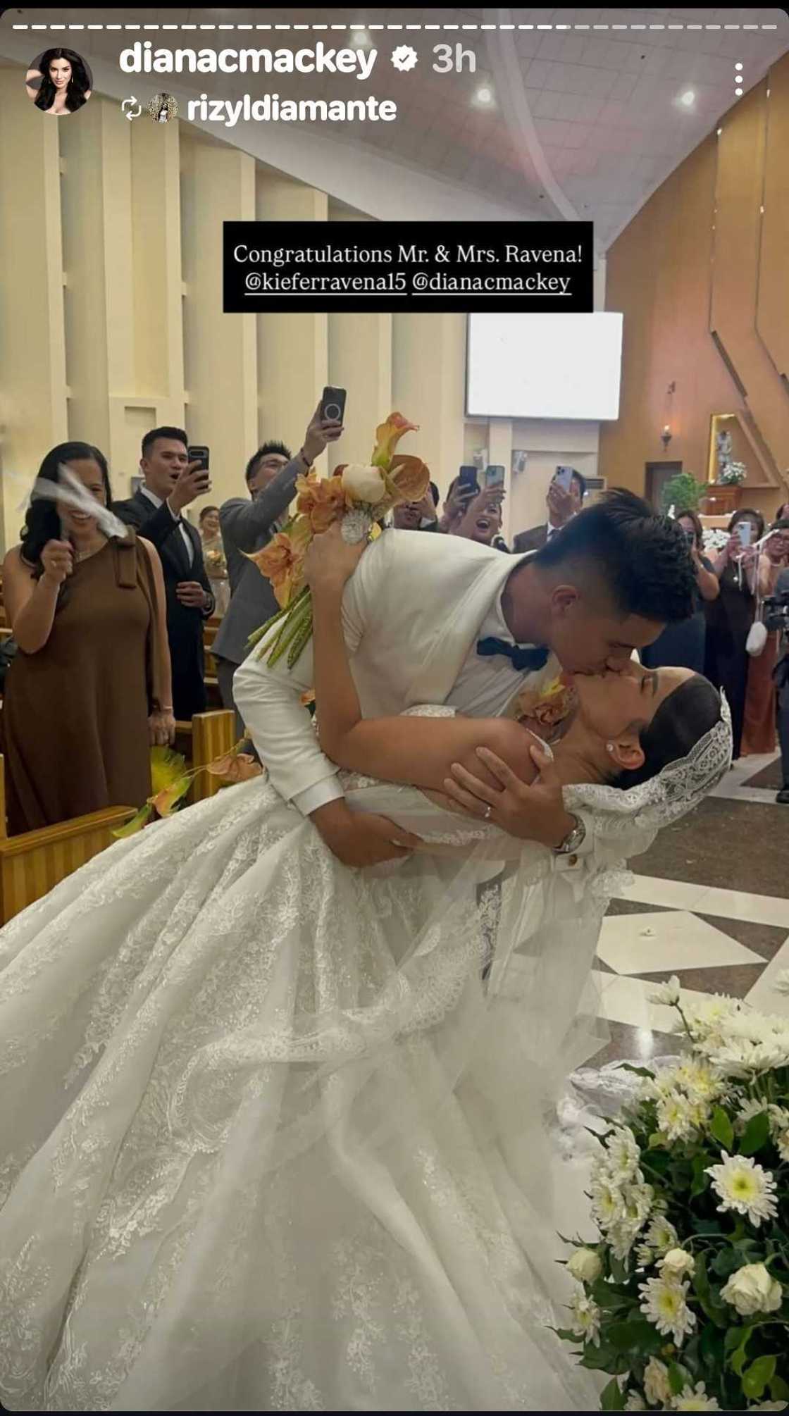 Kiefer Ravena and Diana Mackey officially tie the knot Kiefer Ravena and Diana Mackey officially tie the knot