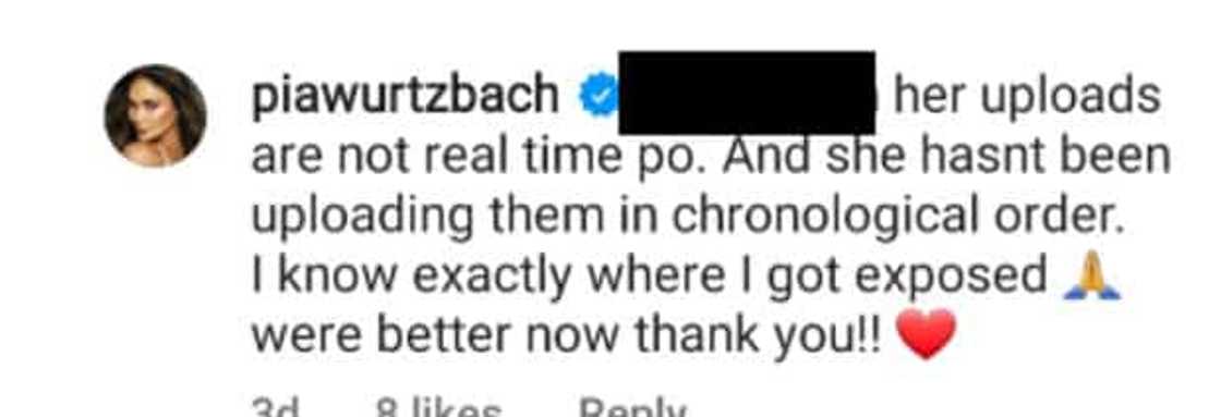 Pia Wurtzbach, binweltahan ang nagsabi na deserve niya ang ma-COVID Pia Wurtzbach, binweltahan ang nagsabi na deserve niya ang ma-COVID