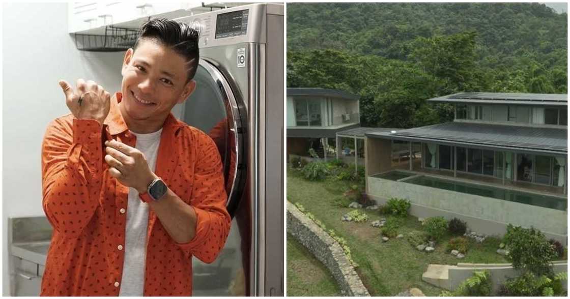 Drew Arellano, may pasilip sa bonggang resthouse nila sa Tanay