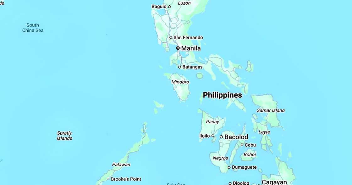 West Philippine Sea label, di na makita sa Google Maps West Philippine Sea label, di na makita sa Google Maps