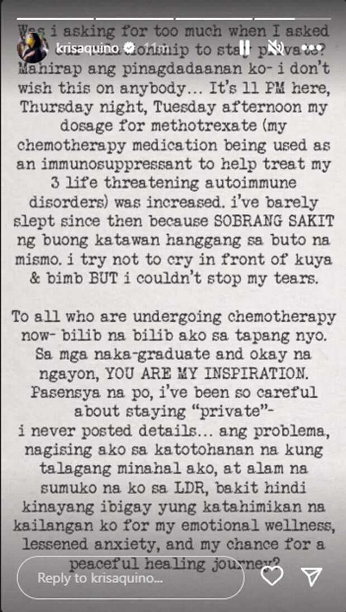 Kris Aquino Kris Aquino