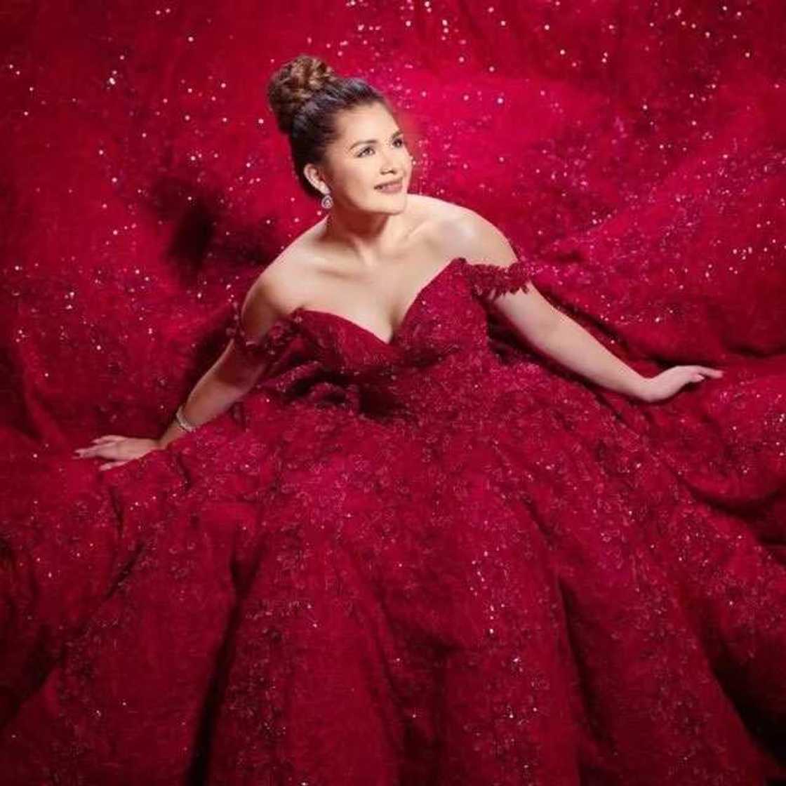 Isabelle Duterte's pre-debut gown is similar to Ai-Ai's prenup gown