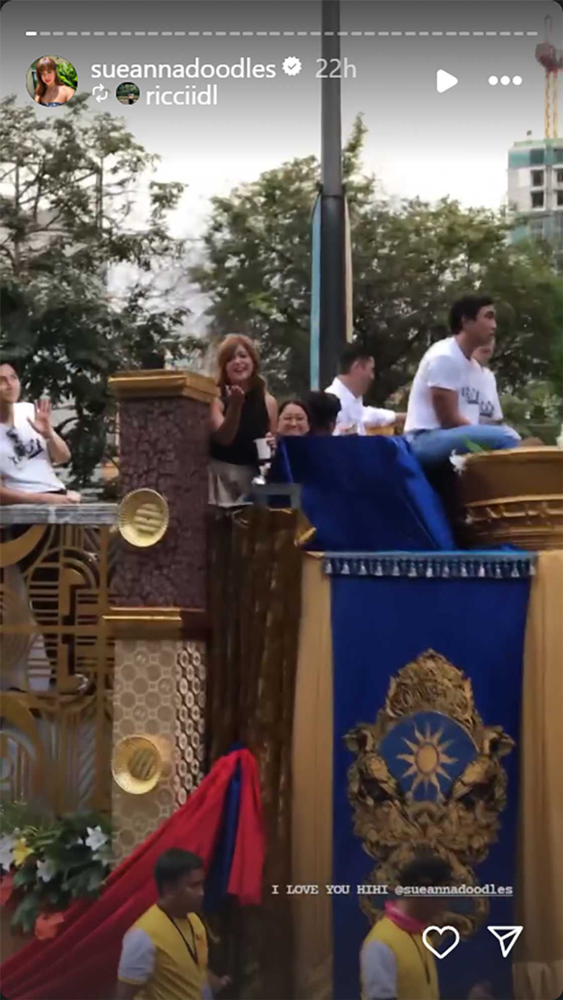 Sue Ramirez, ibinida ang clips ng bonggang float ng “The Kingdom” sa MMFF parade of stars Sue Ramirez, ibinida ang clips ng bonggang float ng “The Kingdom” sa MMFF parade of stars