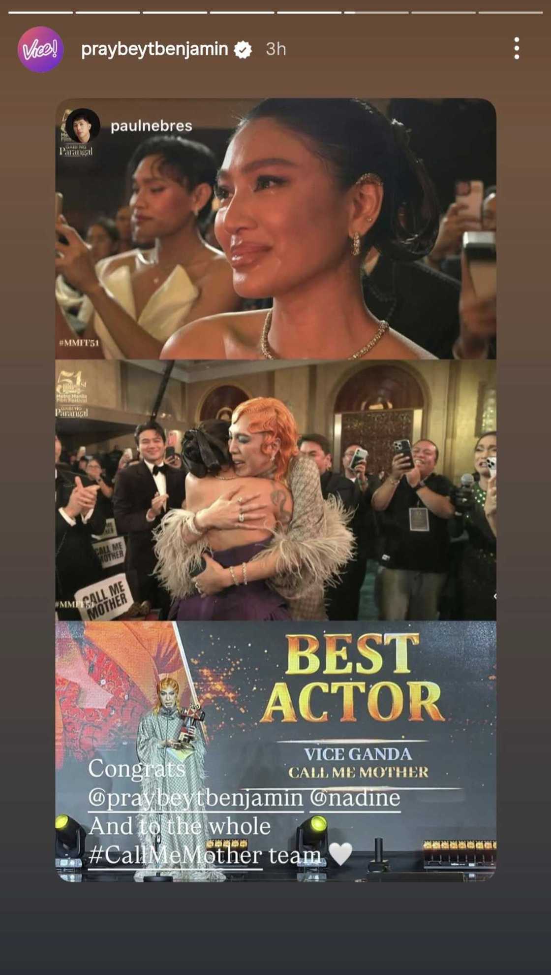 Vice Ganda, na-touch, may pasilip sa heartfelt letter ni Nadine Lustre Vice Ganda, na-touch, may pasilip sa heartfelt letter ni Nadine Lustre