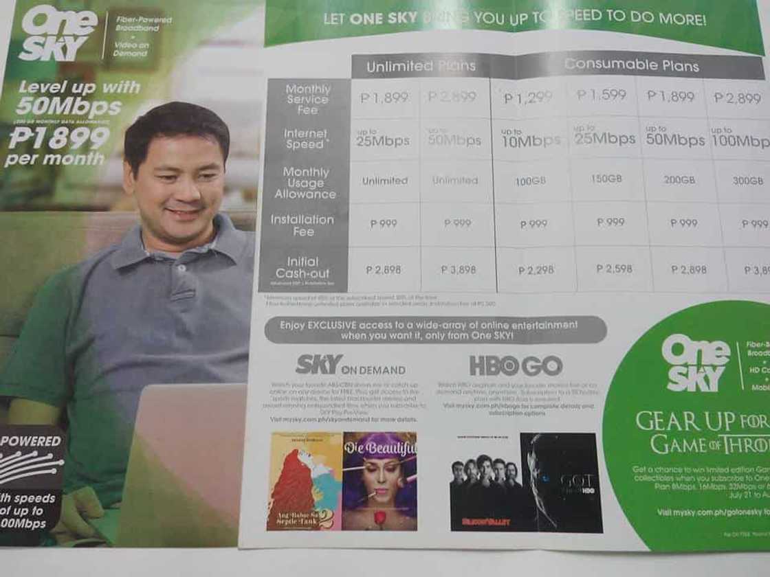 SKYcable plans SKYcable plans