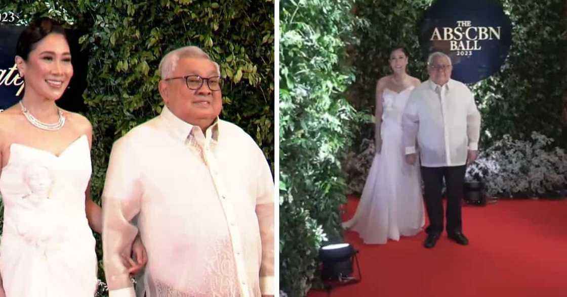 GMA bosses Felipe Gozon and Annette Gozon-Valdes attend ABS-CBN Ball GMA bosses Felipe Gozon and Annette Gozon-Valdes attend ABS-CBN Ball