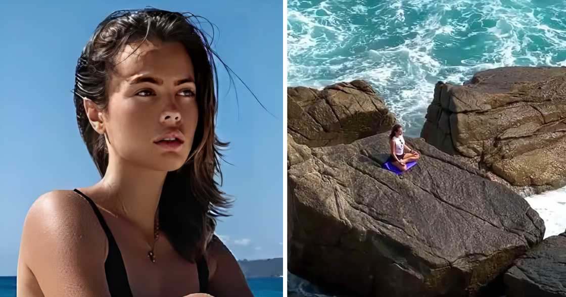 24-anyos na Russian actress, patay nang tangayin ng malaking alon habang nagyo-yoga 24-anyos na Russian actress, patay nang tangayin ng malaking alon habang nagyo-yoga