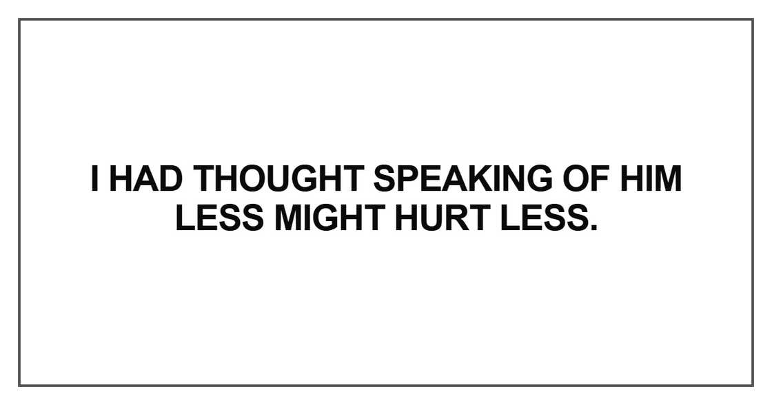 I had thought speaking I had thought speaking