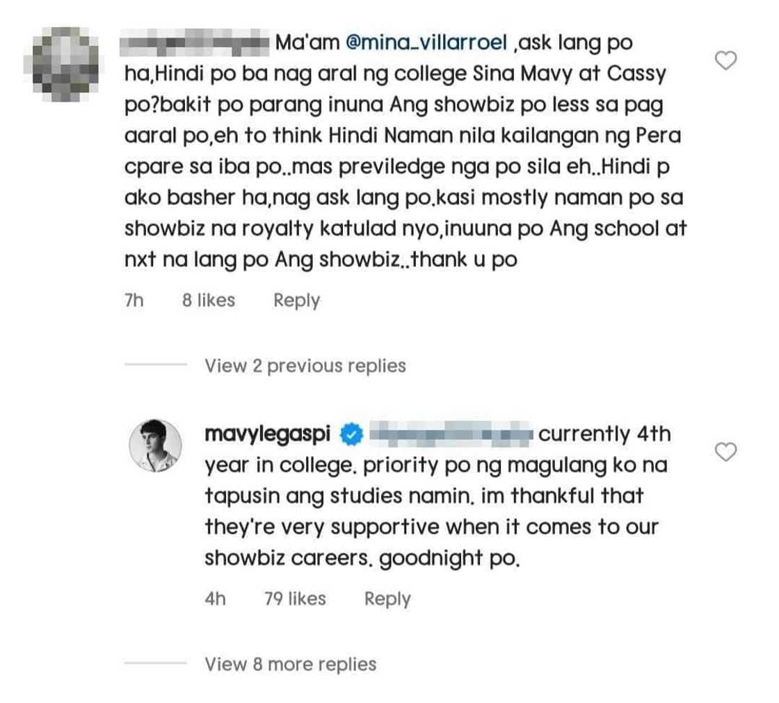 Mavy Legaspi, nagpaliwanag sa netizen matapos tanungin si Carmina Villaroel sa kanilang pag-aaral Mavy Legaspi, nagpaliwanag sa netizen matapos tanungin si Carmina Villaroel sa kanilang pag-aaral