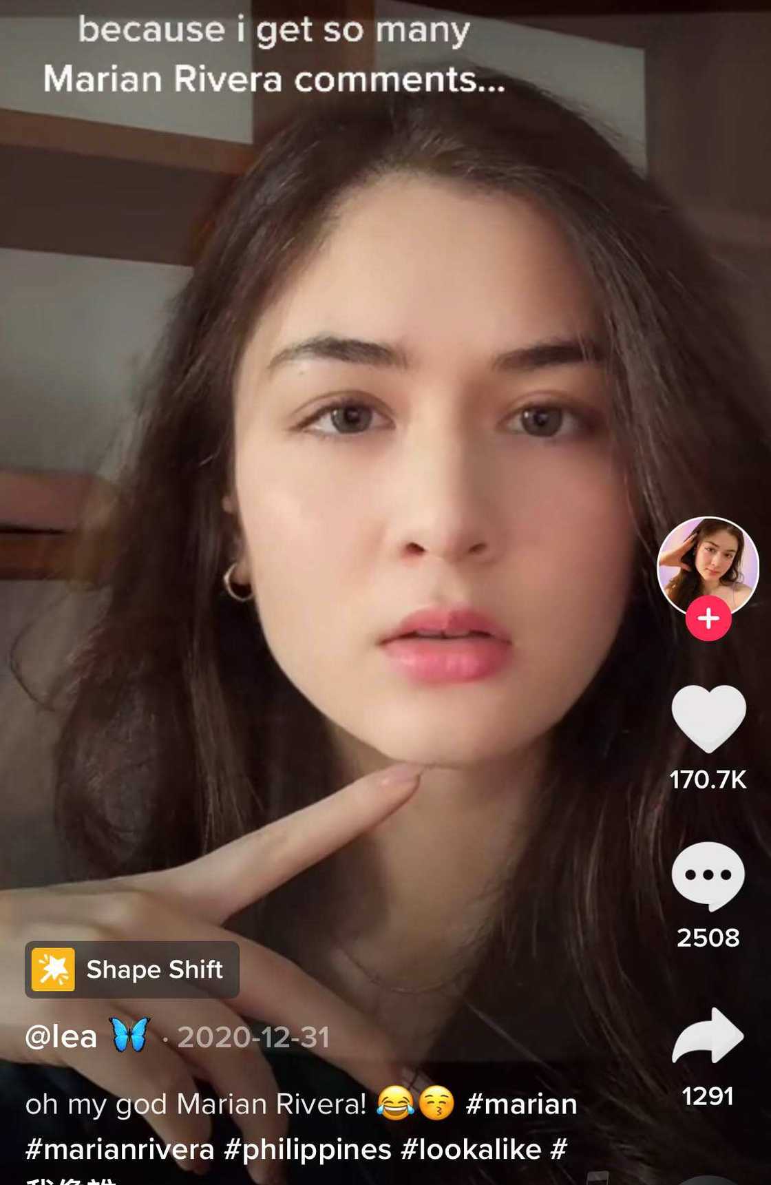 French-Taiwanese doppelganger ni Marian Rivera na si Lea Dumortier, viral na French-Taiwanese doppelganger ni Marian Rivera na si Lea Dumortier, viral na