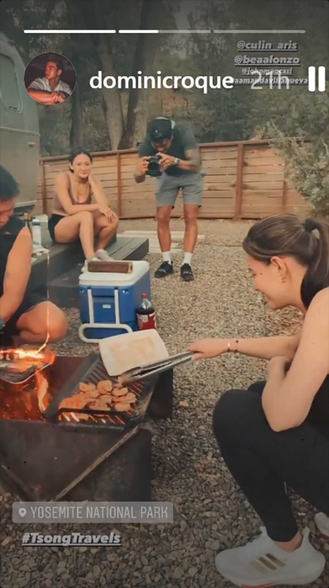 Bea Alonzo, Dominique Roque, nag-camping sa Yosemite National Park