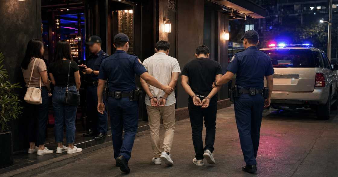 Dalawang lalaking nagpanggap