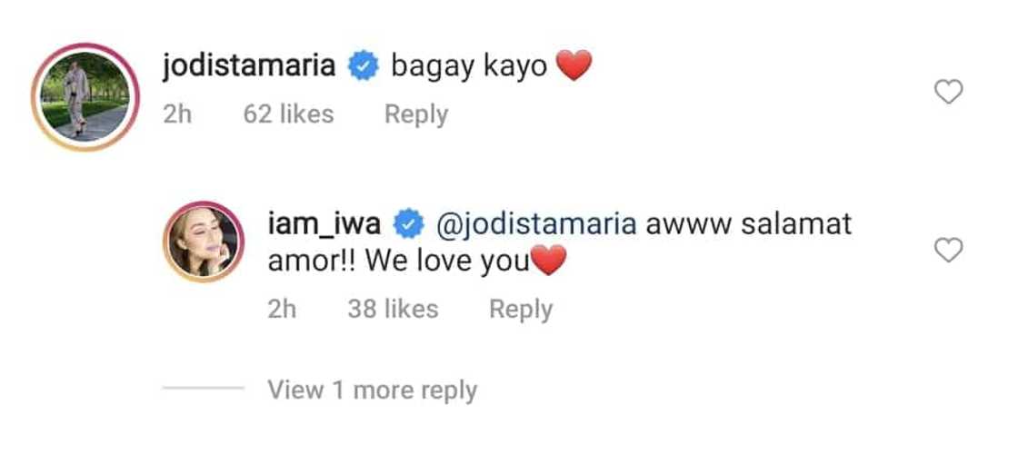 Jodi Sta. Maria, sinabing bagay sa isa't isa sina Iwa Moto at Pampi Lacson Jodi Sta. Maria, sinabing bagay sa isa't isa sina Iwa Moto at Pampi Lacson