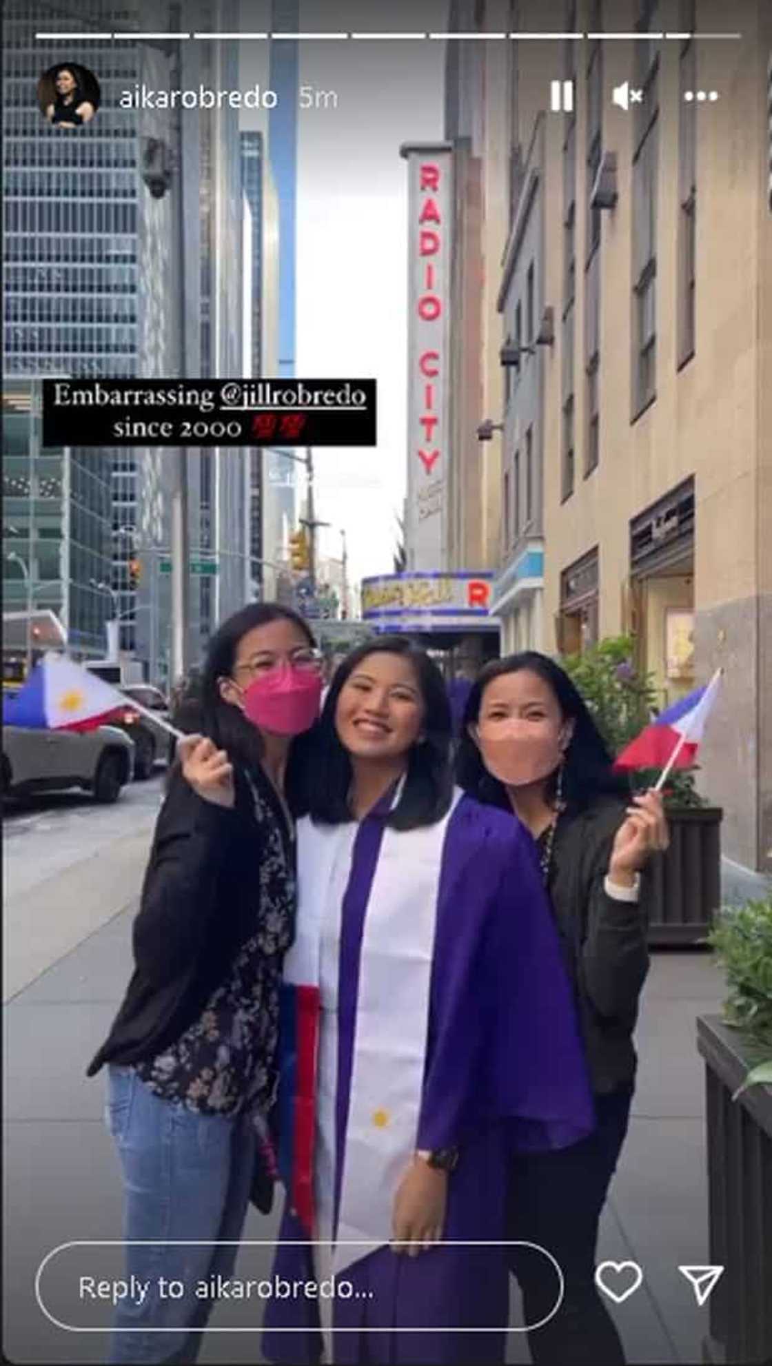 "Big day" ni Jillian Robredo, dumating na; VP Leni, Tricia at Aika, sobrang proud "Big day" ni Jillian Robredo, dumating na; VP Leni, Tricia at Aika, sobrang proud