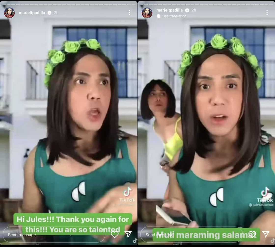 Mariel Padilla, pinasalamatan ang namayapang TikTok star na gumaya sa kanya