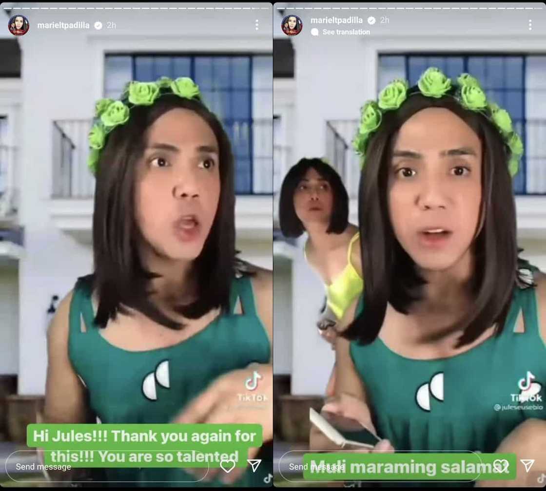 Mariel Padilla, pinasalamatan ang namayapang TikTok star na gumaya sa kanya Mariel Padilla, pinasalamatan ang namayapang TikTok star na gumaya sa kanya