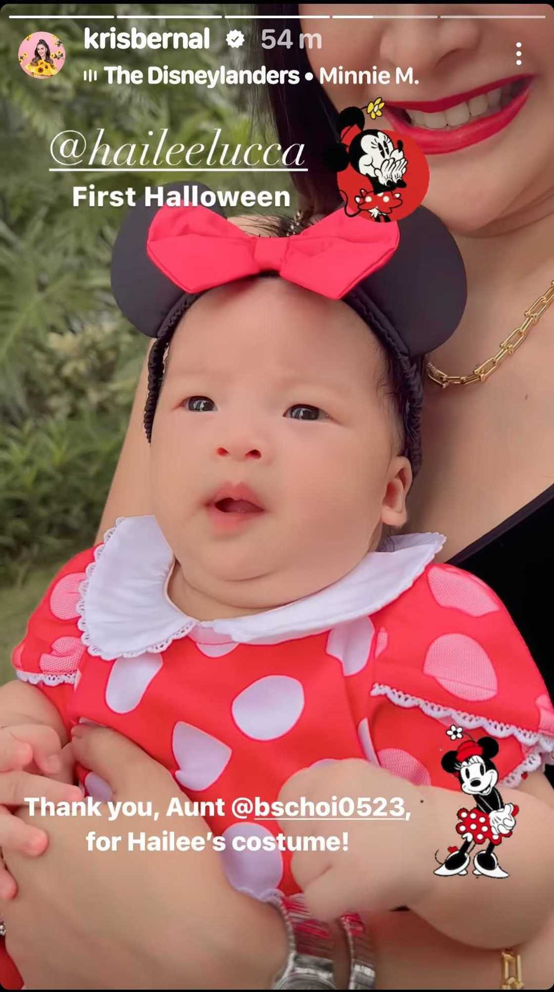 Kris Bernal shares glimpse of Hailee Lucca’s first Halloween Kris Bernal shares glimpse of Hailee Lucca’s first Halloween