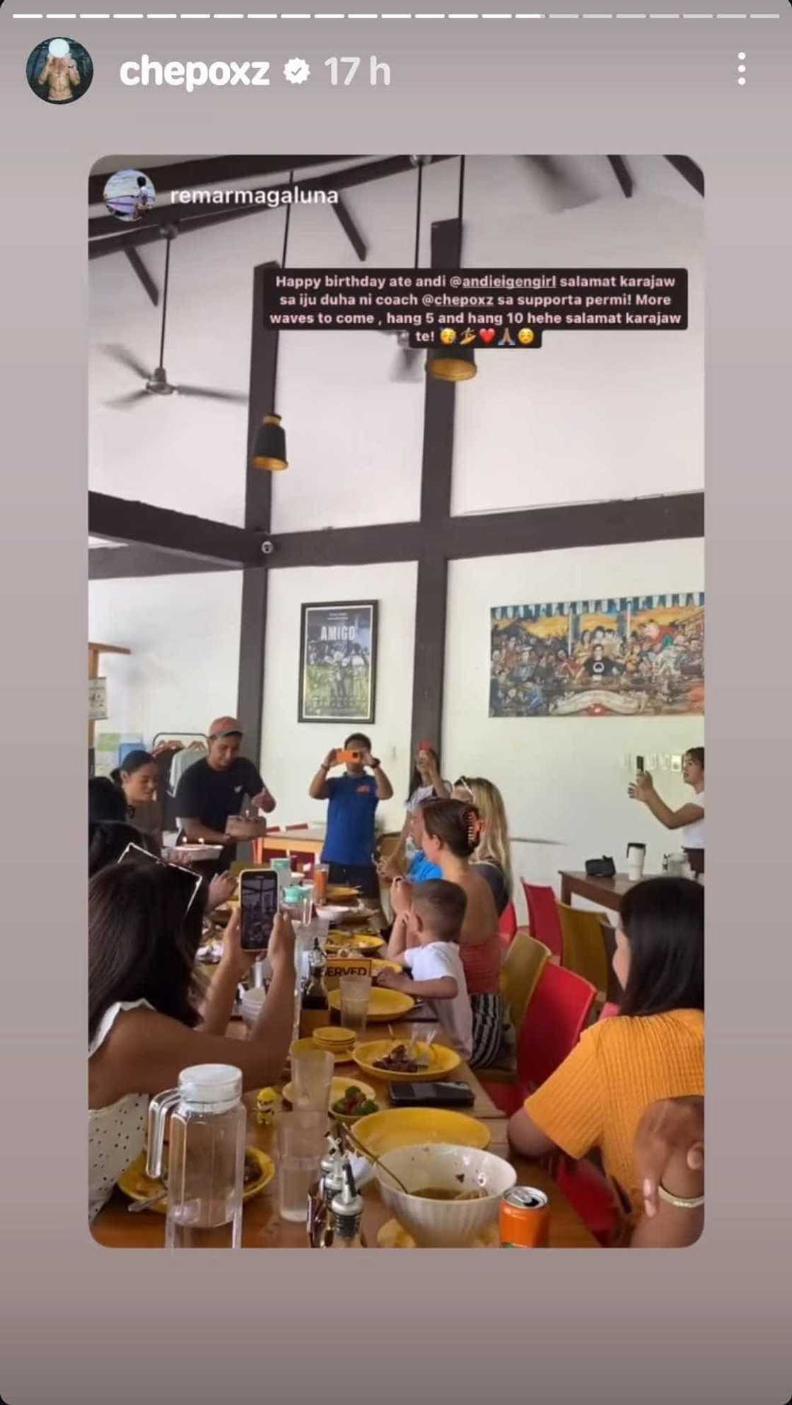 Andi Eigenmann marks birthday with simple celebration Andi Eigenmann marks birthday with simple celebration