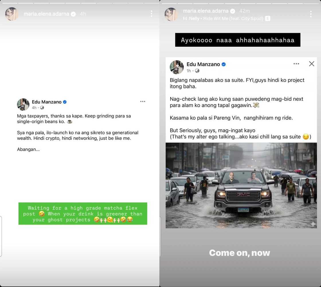 Ellen Adarna, aliw na aliw sa 'contractor' posts ni Edu Manzano: "The shade haha, I cannot" Ellen Adarna, aliw na aliw sa 'contractor' posts ni Edu Manzano: "The shade haha, I cannot"