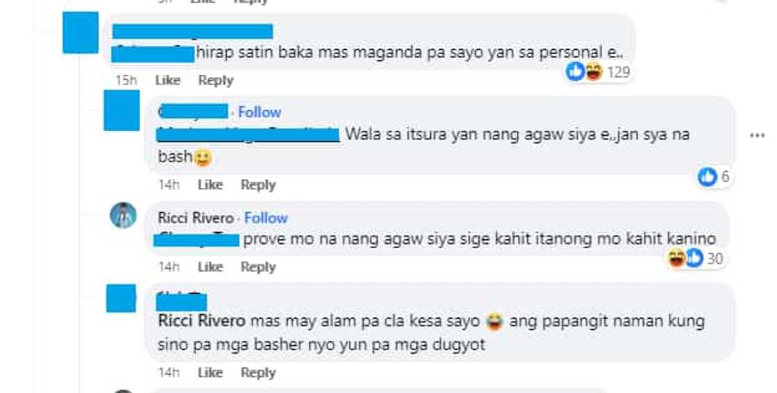 Ricci Rivero, pinagtanggol si Leren sa basher: "Prove mo na nang agaw siya" Ricci Rivero, pinagtanggol si Leren sa basher: "Prove mo na nang agaw siya"
