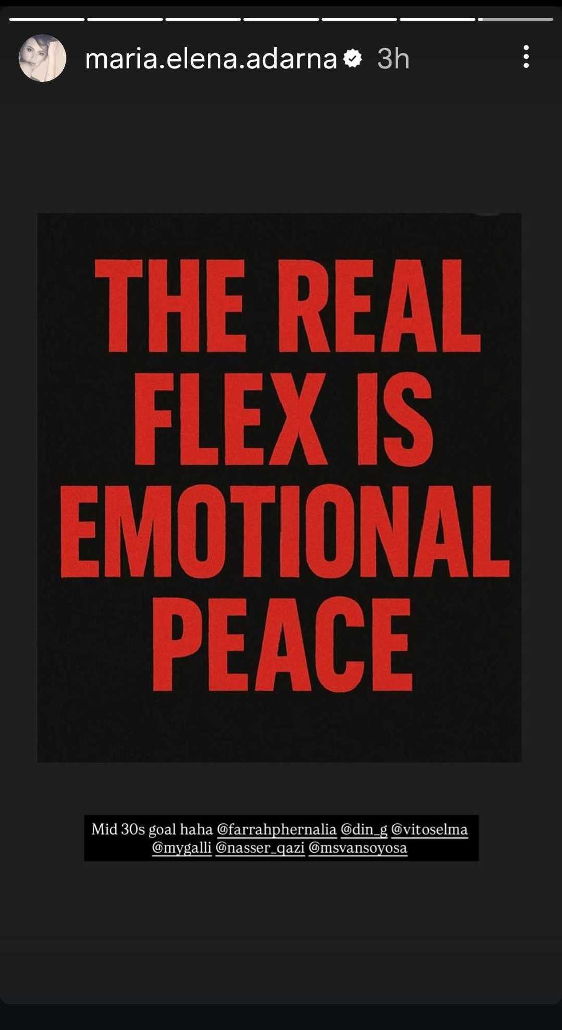 Ellen Adarna shares meaningful post about “real flex” Ellen Adarna shares meaningful post about “real flex”
