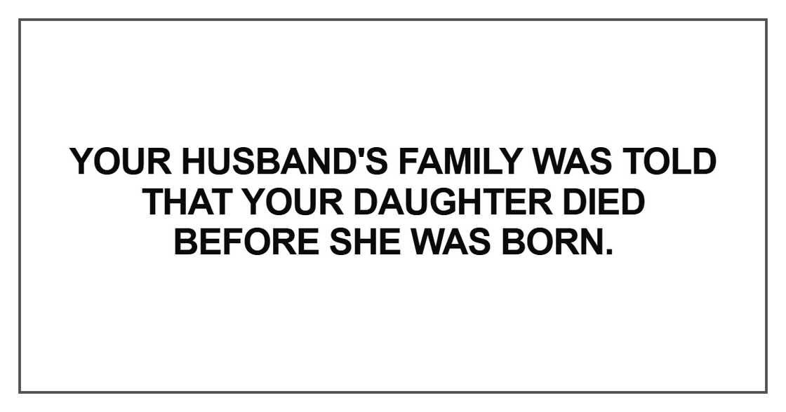 Your husband's family