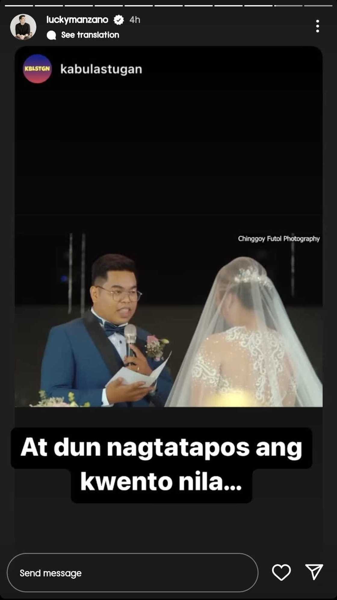 Groom na nagkamali sa sinabi niyang wedding vow, viral na sa social media Groom na nagkamali sa sinabi niyang wedding vow, viral na sa social media