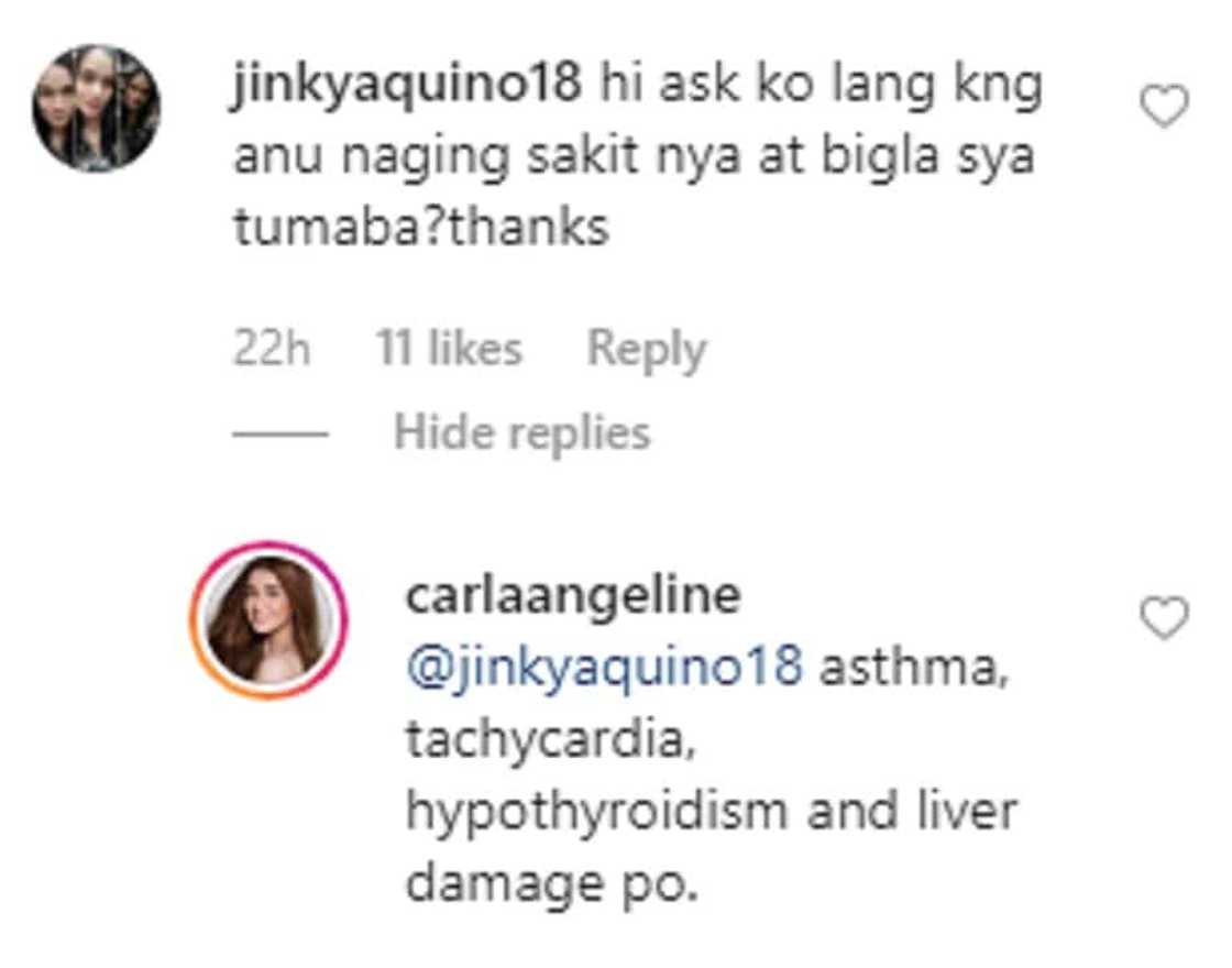 Carla Abellana responds to netizen commenting about her weight gain Carla Abellana responds to netizen commenting about her weight gain
