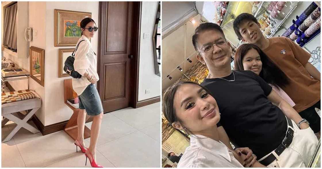 Heart Evangelista gives a glimpse of her Sunday bonding with the family