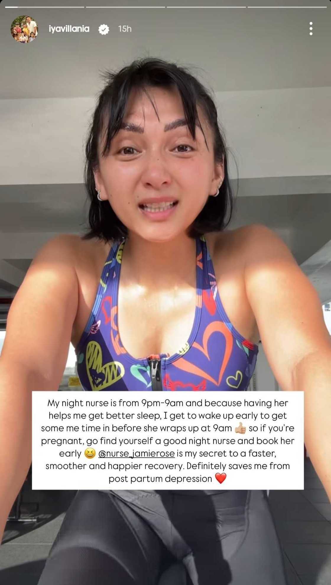 Iya Villania shares what 'saves her from postpartum depression' in a viral post