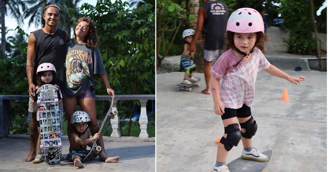 Andi Eigenmann, ibinida ang pictures ng mga anak na nahihilig sa skate boarding