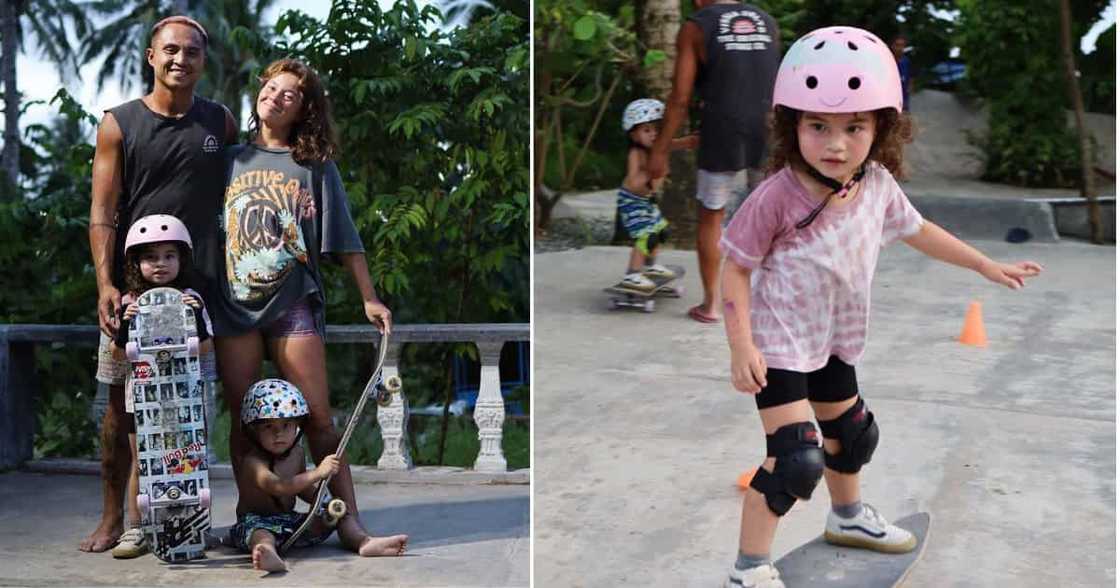 Andi Eigenmann, ibinida ang pictures ng mga anak na nahihilig sa skate boarding Andi Eigenmann, ibinida ang pictures ng mga anak na nahihilig sa skate boarding