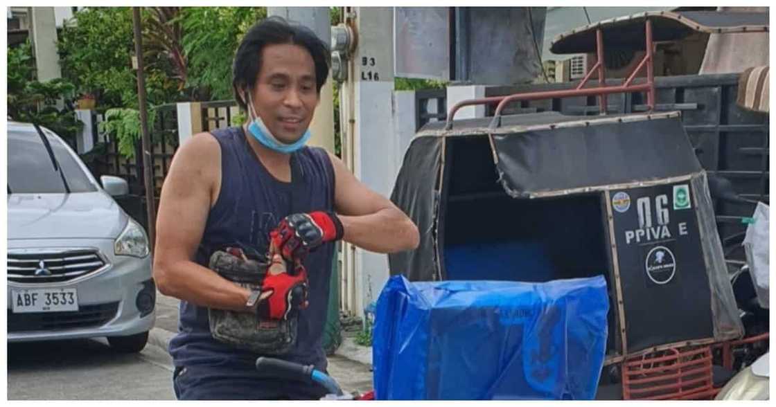 Customer, bumilib sa sipag at tiyaga ng rider na nag-bike mula Binondo hanggang Cavite