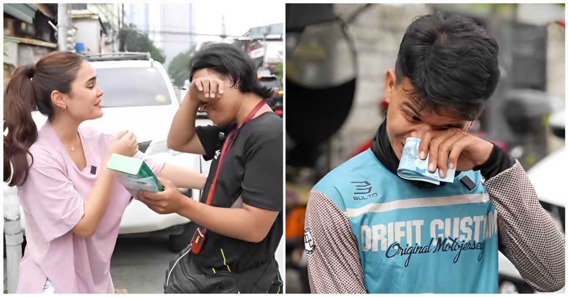 Ivana Alawi, napaluha ang ilang delivery riders sa bigay niyang maagang pamasko Ivana Alawi, napaluha ang ilang delivery riders sa bigay niyang maagang pamasko