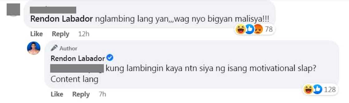 Rendon Labador, tinawag na “walang pinag-aralan” si Alex Gonzaga dahil sa ginawa nito sa isang waiter Rendon Labador, tinawag na “walang pinag-aralan” si Alex Gonzaga dahil sa ginawa nito sa isang waiter