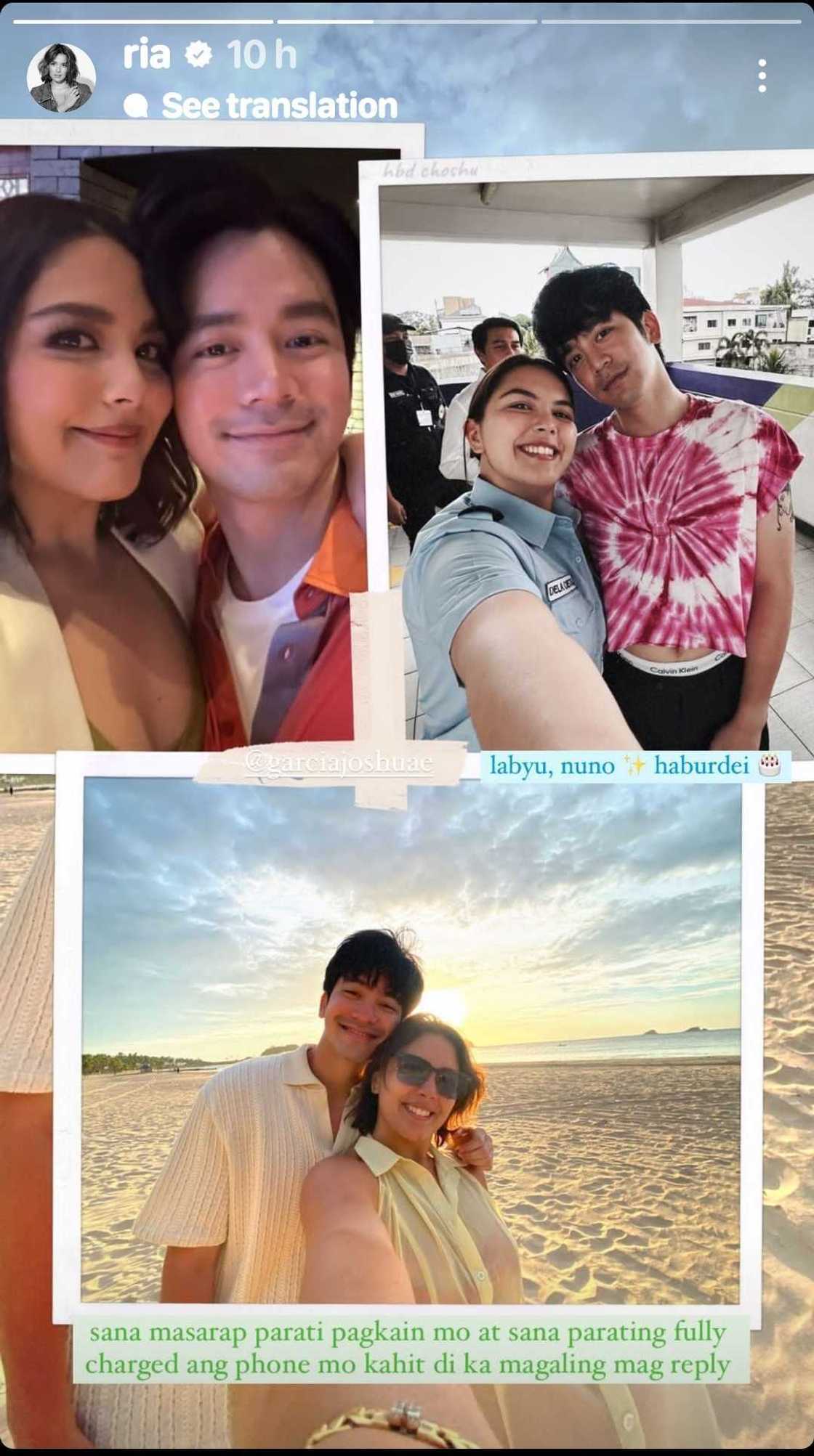 Ria Atayde pens hilarious birthday greeting for Joshua Garcia Ria Atayde pens hilarious birthday greeting for Joshua Garcia
