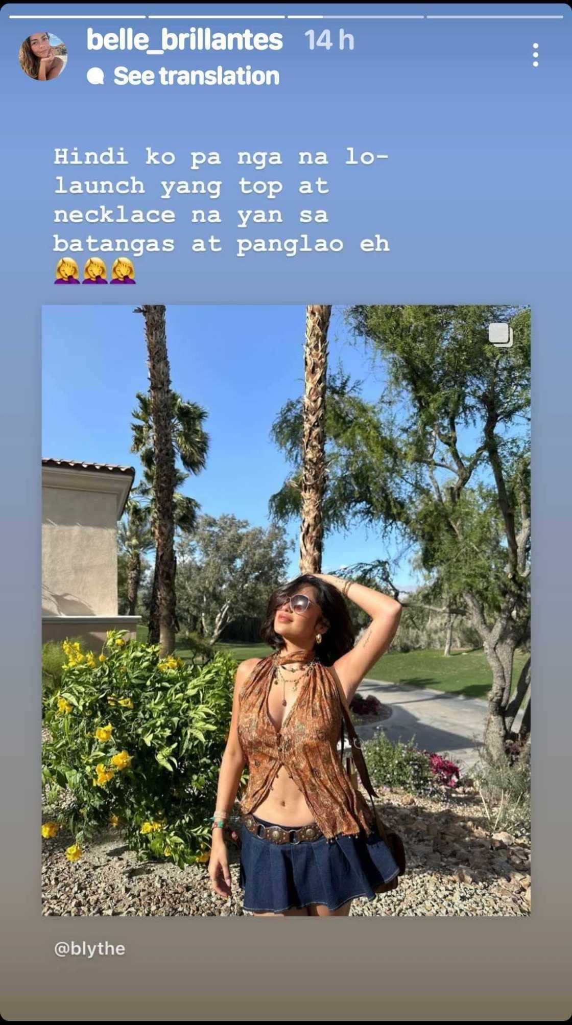 Ina ni Andrea Brillantes sa OOTD ng aktres: “Closet ko talaga ‘yung pang-Coachella”