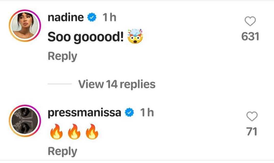 Nadine Lustre, Issa Pressman gush over Liza Soberano’s new stunning photos for Vogue PH Nadine Lustre, Issa Pressman gush over Liza Soberano’s new stunning photos for Vogue PH