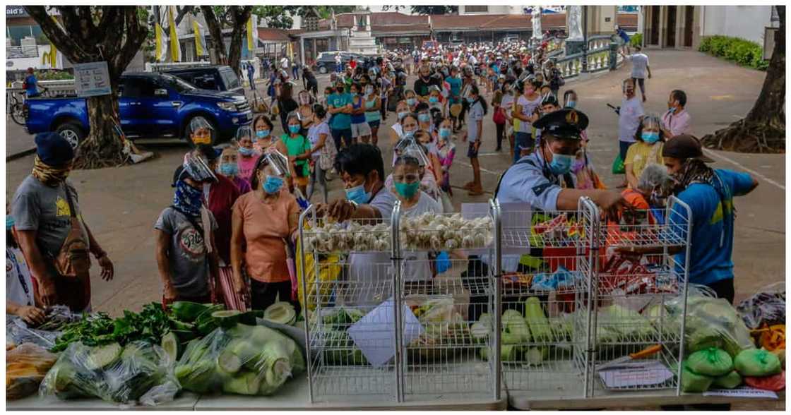 Lalaki sa isang community pantry, nahusgahan dahil sa kumalat na litrato