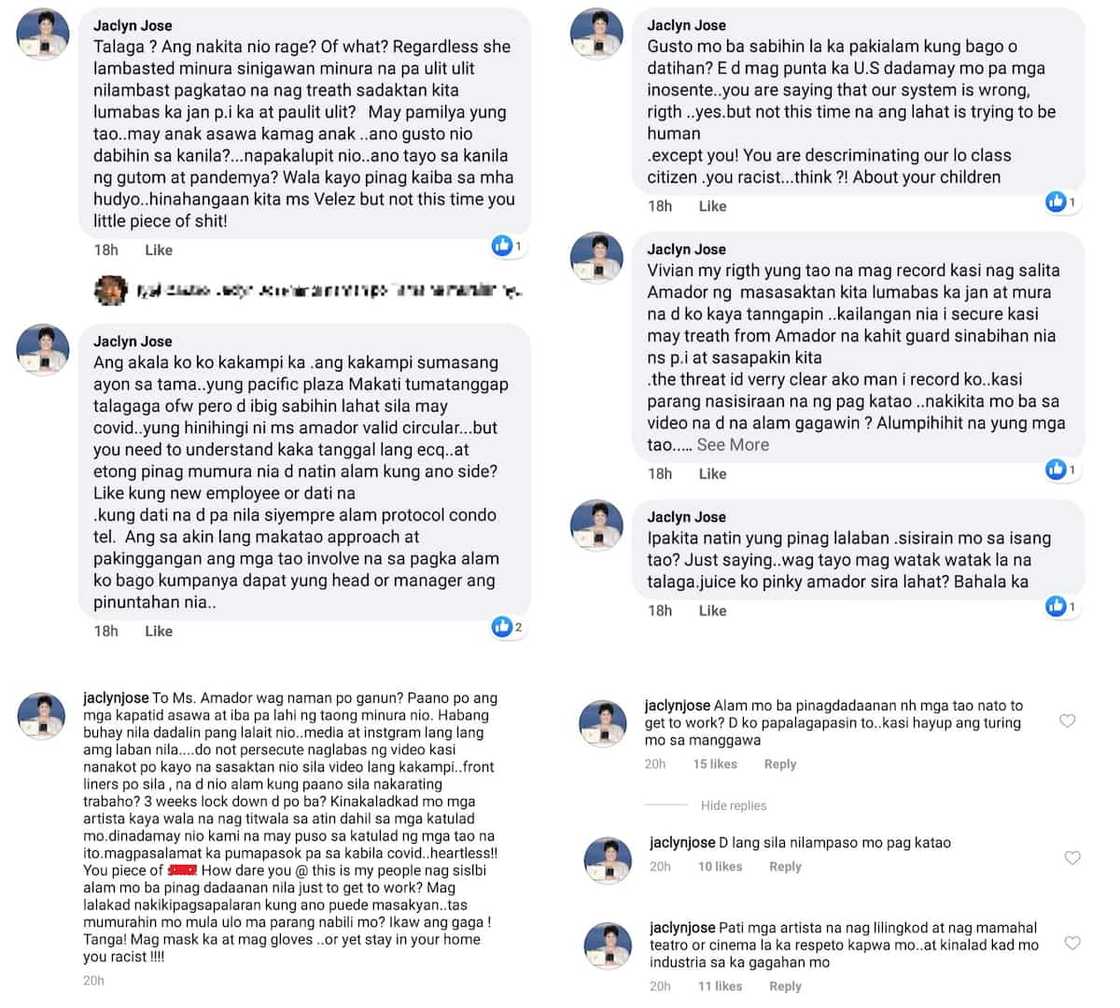 Jaclyn Jose lambasts Pinky Amador; slams Vivian Velez for defending Pinky Jaclyn Jose lambasts Pinky Amador; slams Vivian Velez for defending Pinky