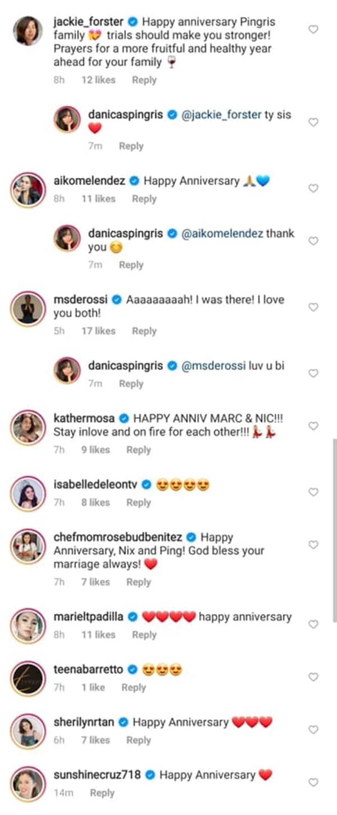 Danica Sotto pens heartfelt message for Marc Pingris on their 14th wedding anniversary Danica Sotto pens heartfelt message for Marc Pingris on their 14th wedding anniversary