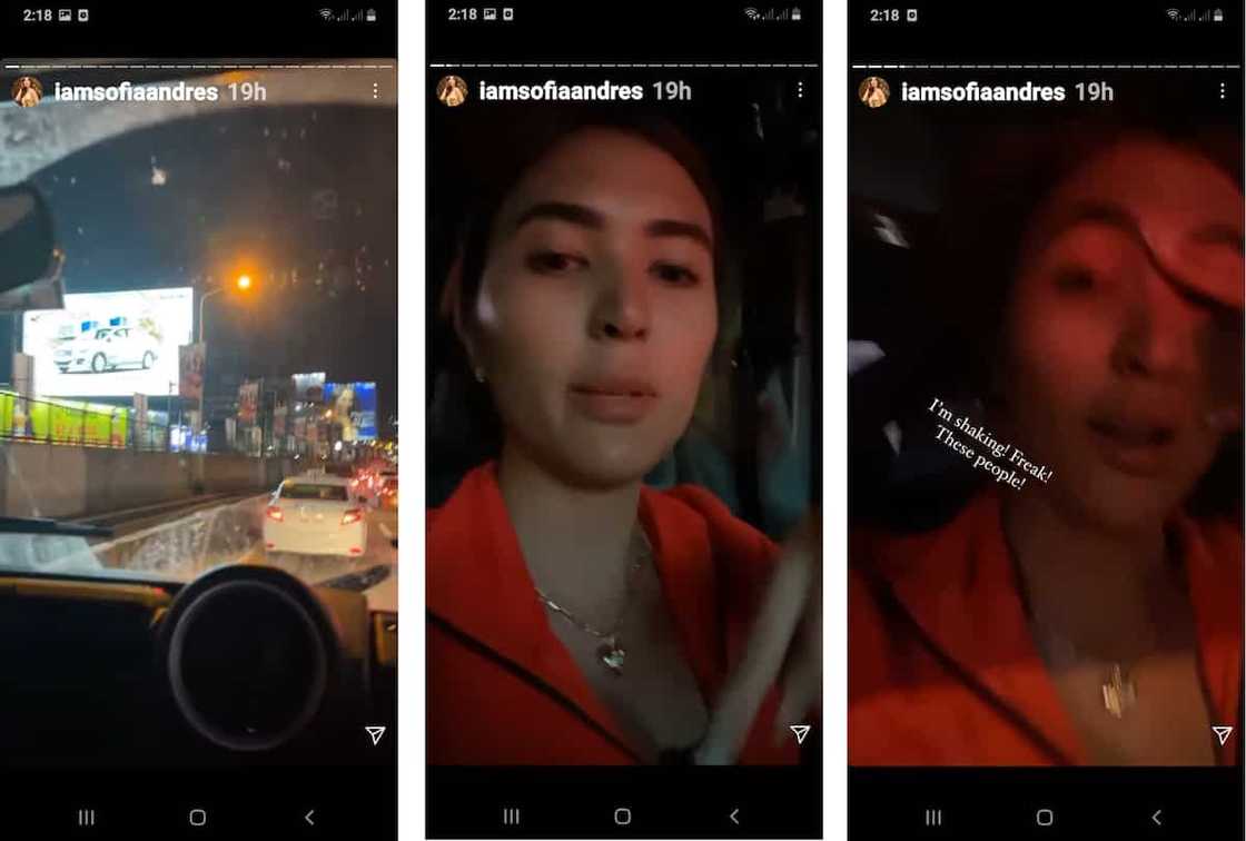 Sofia Andres narrates how her phone was almost snatched in EDSA Sofia Andres narrates how her phone was almost snatched in EDSA